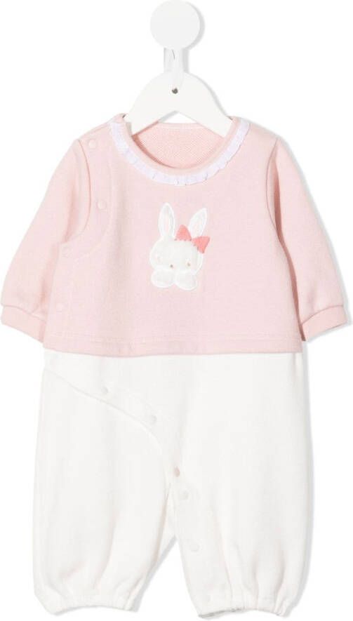 Familiar Romper met applicatie Roze