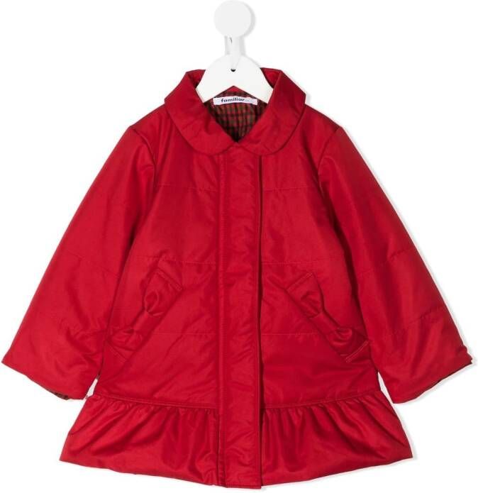 Familiar Gewatteerde jas Rood