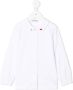 Familiar Shirt met Peter Pan kraag Wit - Thumbnail 1