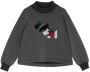 Familiar Sweater met hondenprint Grijs - Thumbnail 1