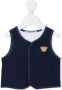 Familiar Teddy top met borduurwerk Blauw - Thumbnail 1