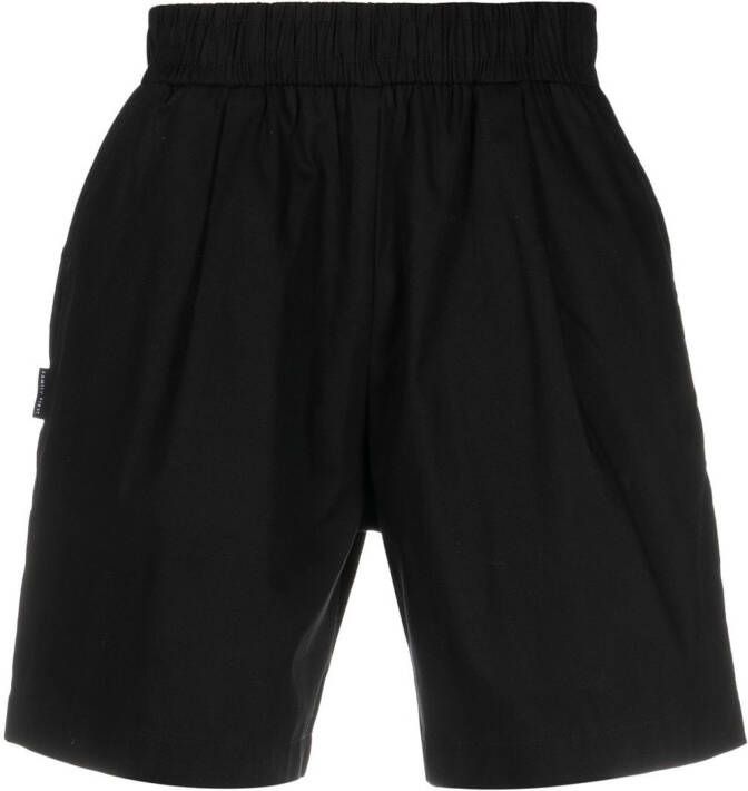 Family First Elastische shorts Zwart