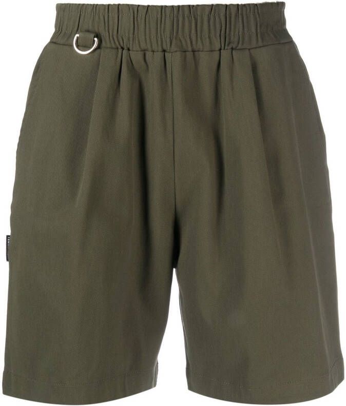 Family First Shorts met elastische taille Groen
