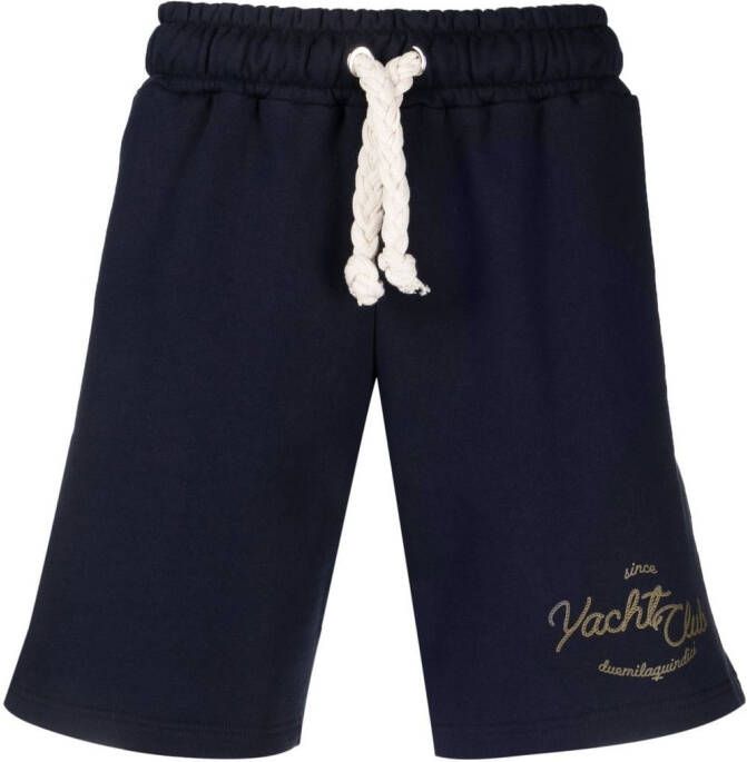 Family First Shorts met trekkoord Blauw