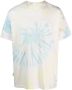 Family First T-shirt met tie-dye print Wit - Thumbnail 1