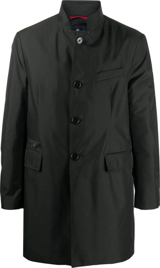 Fay Button-down jas Zwart