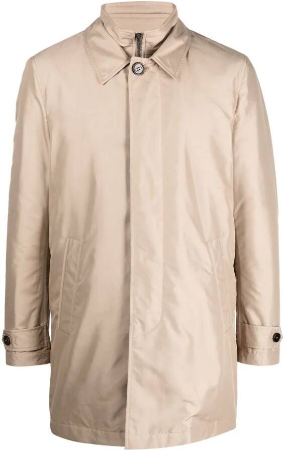 Fay Jas met verborgen sluiting Beige
