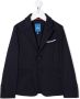 Fay Kids Blazer met enkele rij knopen Blauw - Thumbnail 1