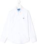 Fay Kids Shirt met geborduurd logo Wit - Thumbnail 1