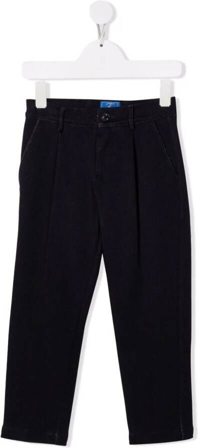 Fay Kids Straight broek Blauw