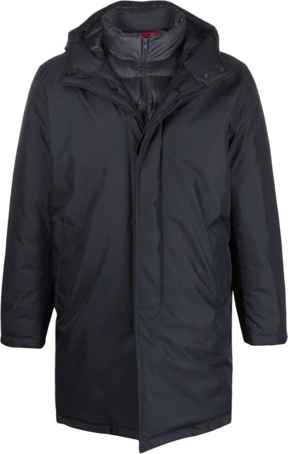 Fay Gewatteerde jas Blauw