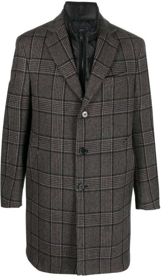 Fay Jas met enkele rij knopen Beige