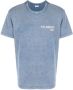 Fay T-shirt met logoprint Blauw - Thumbnail 1
