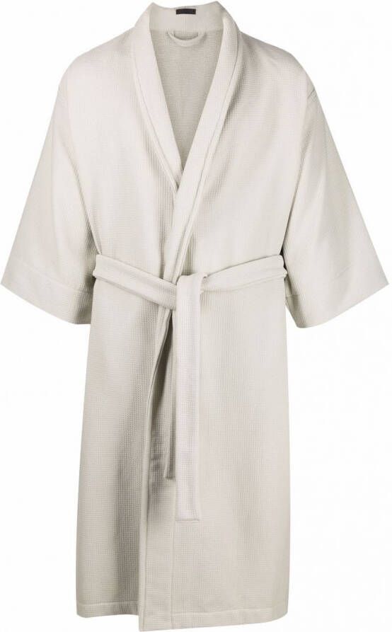 Fear Of God Badjas met gestrikte taille Beige