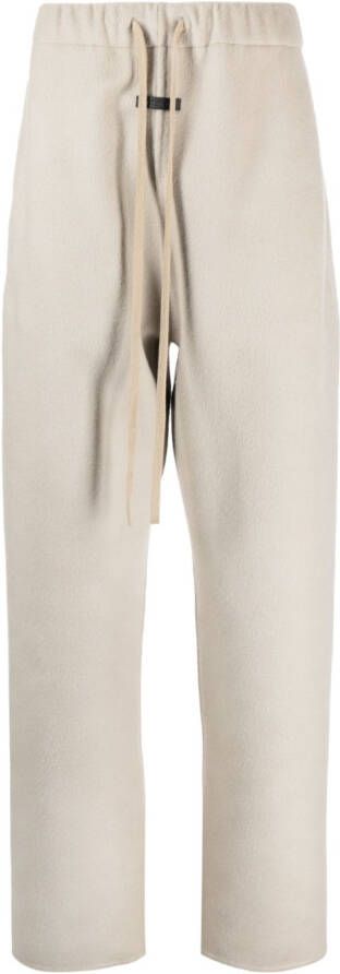 Fear Of God Broek met fleece textuur Grijs