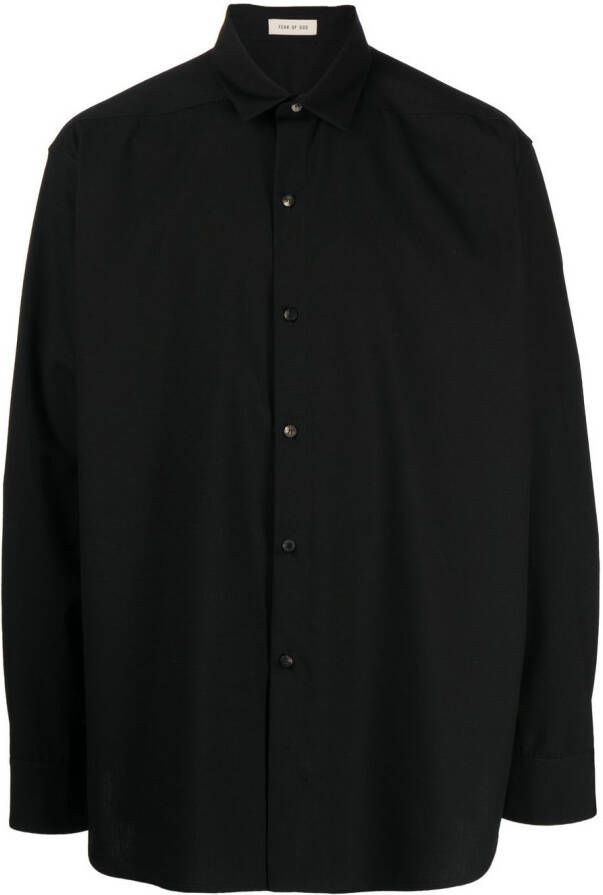 Fear Of God Button-up overhemd Zwart
