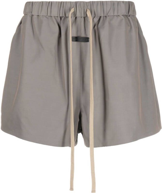 Fear Of God Shorts met trekkoordtaille Grijs