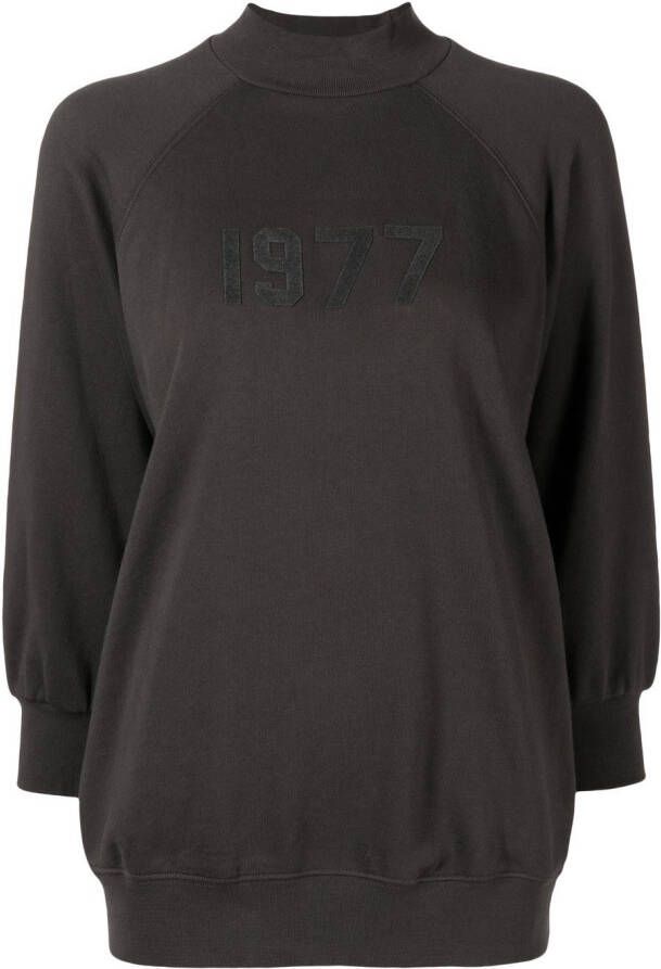 FEAR OF GOD ESSENTIALS 1977 sweater met print Grijs