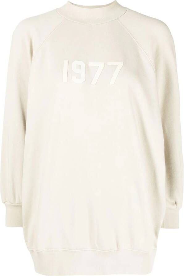 FEAR OF GOD ESSENTIALS 1977 sweater met print Grijs