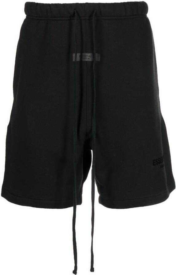 FEAR OF GOD ESSENTIALS Trainingsshorts met trekkoord Zwart