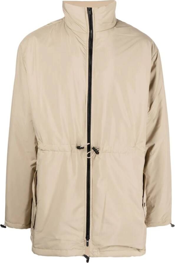 FEAR OF GOD ESSENTIALS Jack met rits Bruin