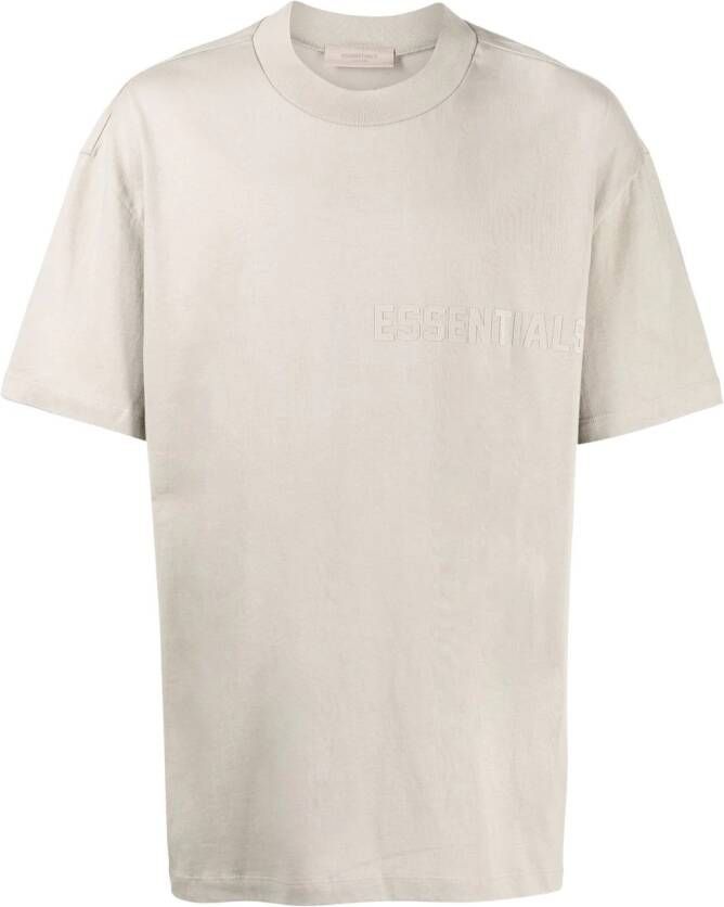 FEAR OF GOD ESSENTIALS Katoenen T-shirt Beige