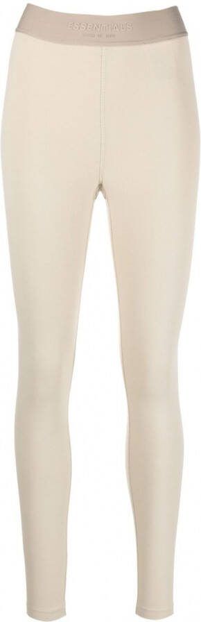 FEAR OF GOD ESSENTIALS Legging met logoband Beige