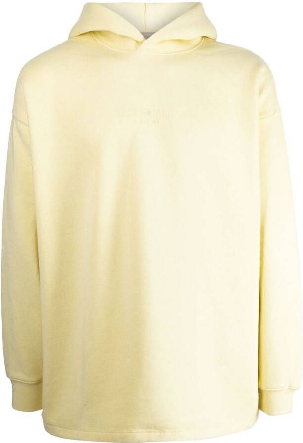 FEAR OF GOD ESSENTIALS Hoodie met logopatch Geel