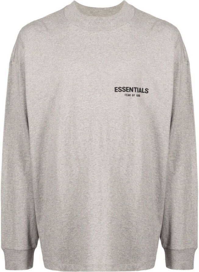 FEAR OF GOD ESSENTIALS T-shirt met logoprint Grijs