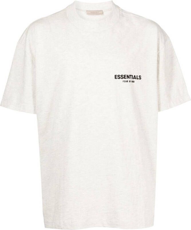 FEAR OF GOD ESSENTIALS T-shirt met logoprint Grijs