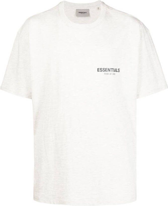 FEAR OF GOD ESSENTIALS T-shirt met logoprint Grijs