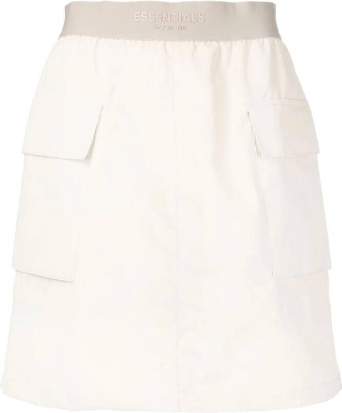 FEAR OF GOD ESSENTIALS Midi-rok met A-lijn Bruin