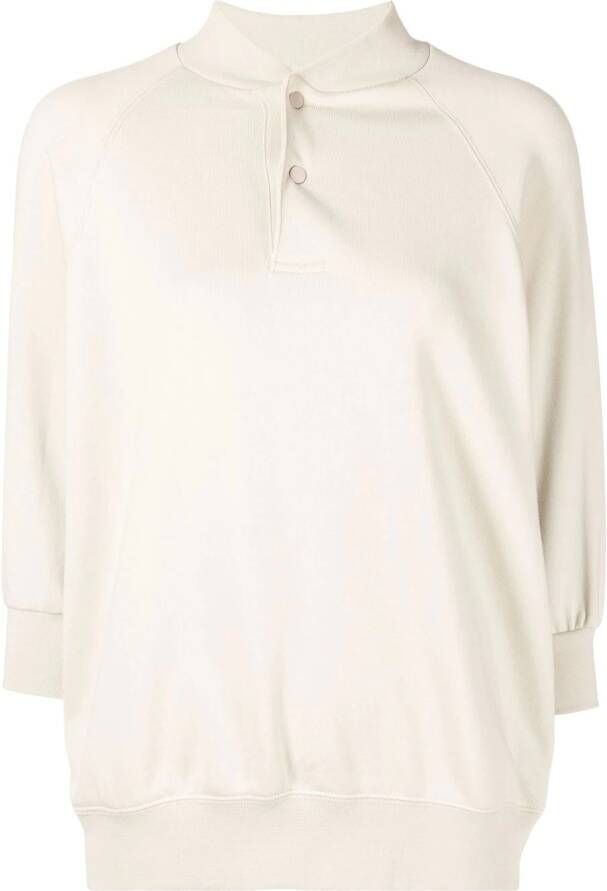 FEAR OF GOD ESSENTIALS Sweater met drukknopen Grijs