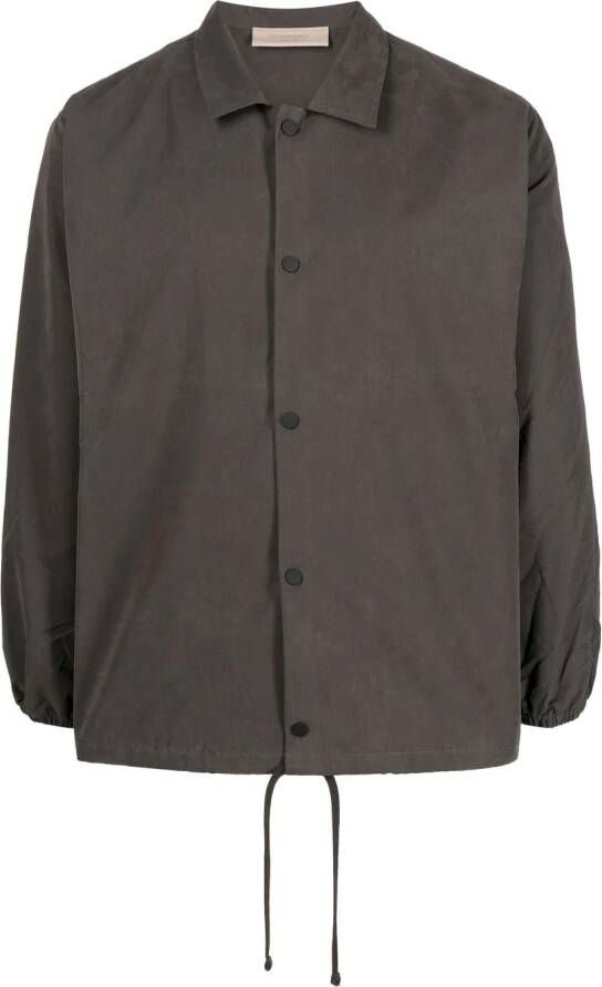 FEAR OF GOD ESSENTIALS Shirtjack met print Grijs