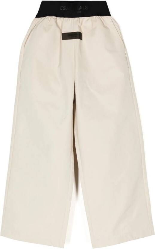 FEAR OF GOD ESSENTIALS KIDS Straight broek Bruin