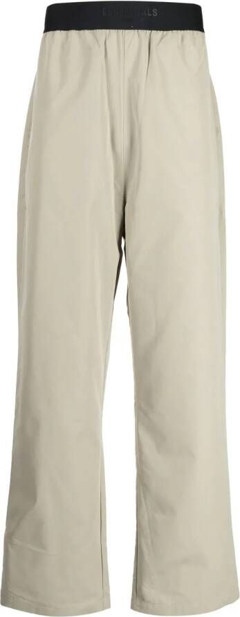 FEAR OF GOD ESSENTIALS Straight broek Groen