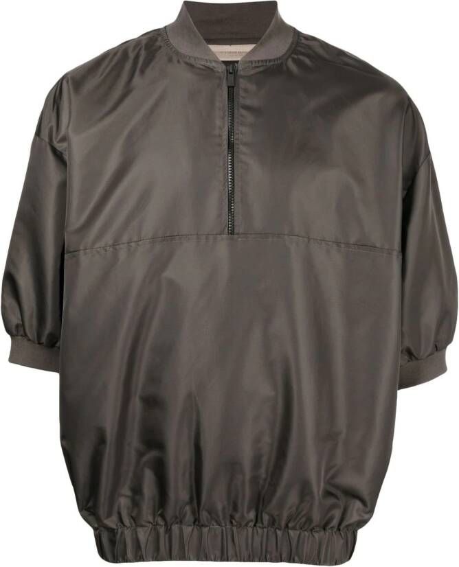 FEAR OF GOD ESSENTIALS Sweater met bandkraag Grijs