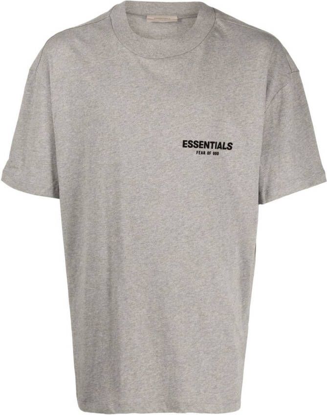 FEAR OF GOD ESSENTIALS T-shirt met logoprint Grijs