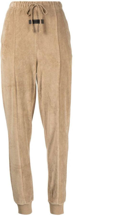 FEAR OF GOD ESSENTIALS Trainingsbroek met toelopende pijpen Bruin
