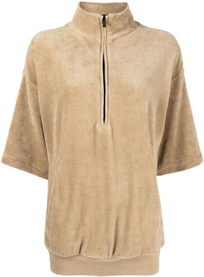 FEAR OF GOD ESSENTIALS Top met col Groen