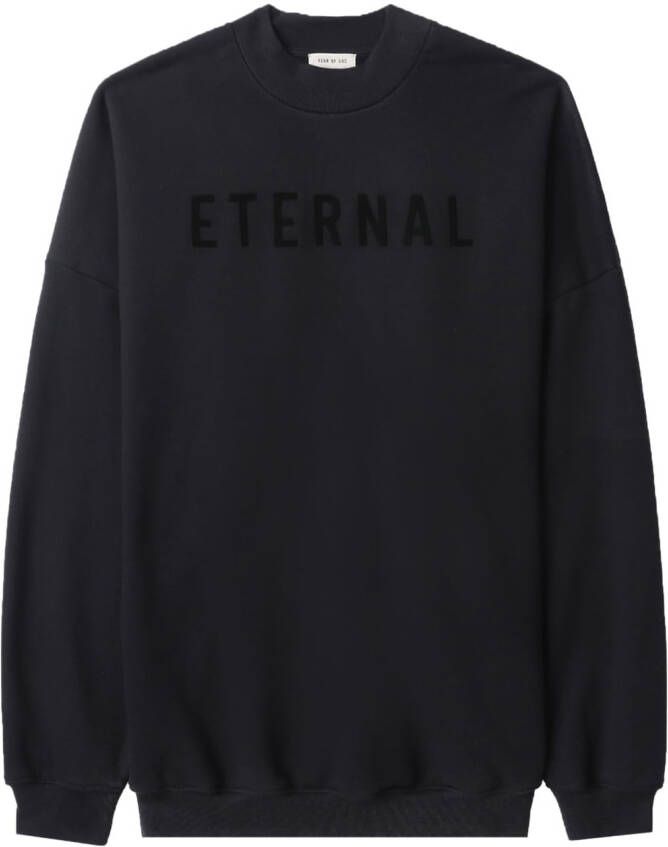 Fear Of God Katoenen sweater Zwart
