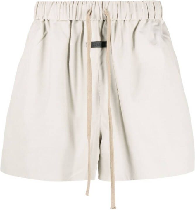 Fear Of God Shorts met trekkoordtaille Beige