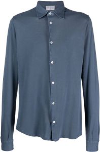 Fedeli Button-up overhemd Blauw