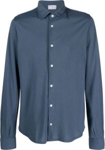 Fedeli Button-up overhemd Blauw
