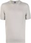 Fedeli Fijngebreid T-shirt Grijs - Thumbnail 1