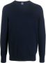 Fedeli Fijngebreide trui Blauw - Thumbnail 1