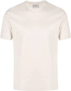 Fedeli Jersey T-shirt Beige
