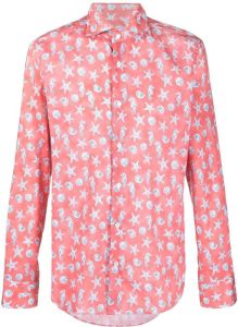 Fedeli Overhemd met print Roze