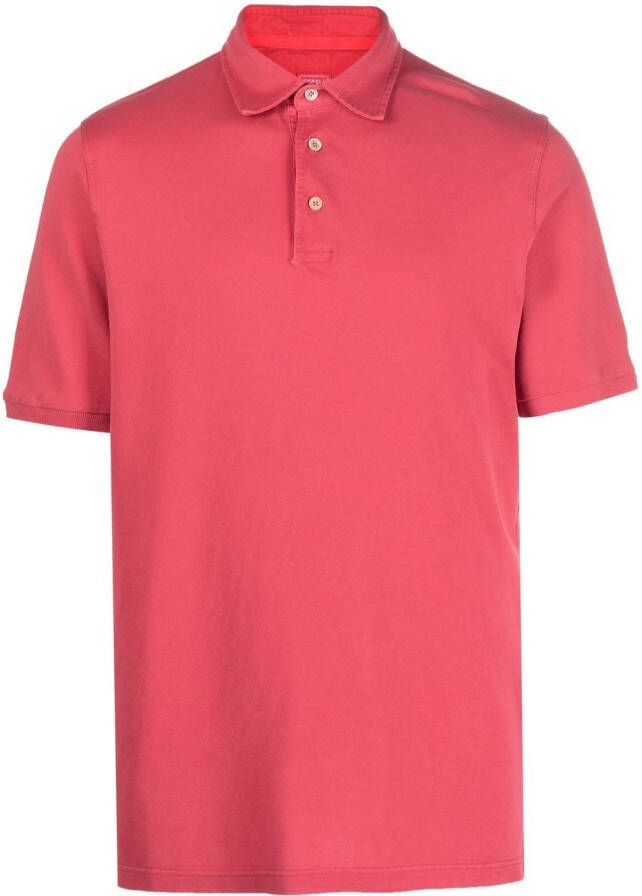 Fedeli Poloshirt met korte mouwen Roze
