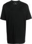 Fedeli T-shirt met V-hals Zwart - Thumbnail 1
